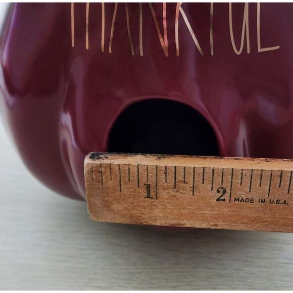 RAE DUNN "THANKFUL" Ceramic-Bird House-House Decor - Picture 3 of 8